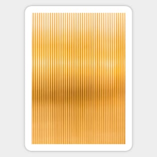 glamour 009 golden rib pattern Sticker